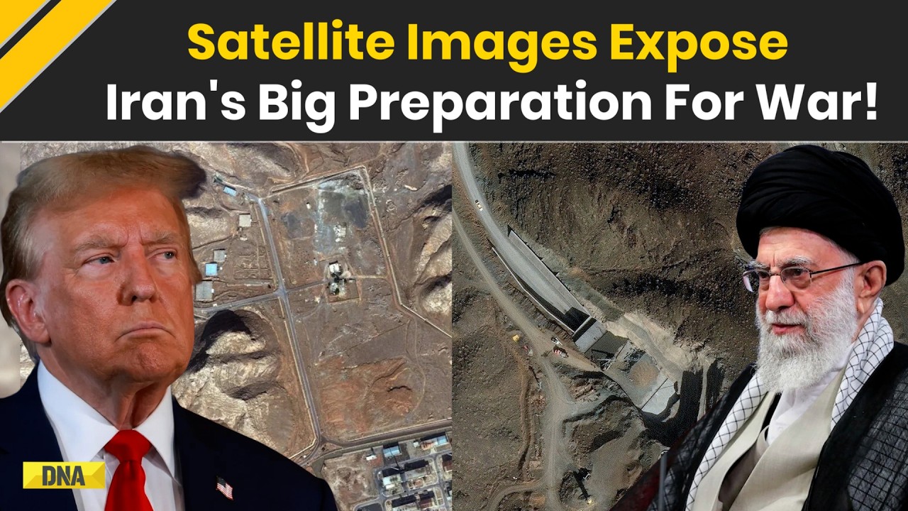 US Iran War: Satellite Images Show Iran Fortifying Nuclear Sites Amid Rising US Threat | Iran News