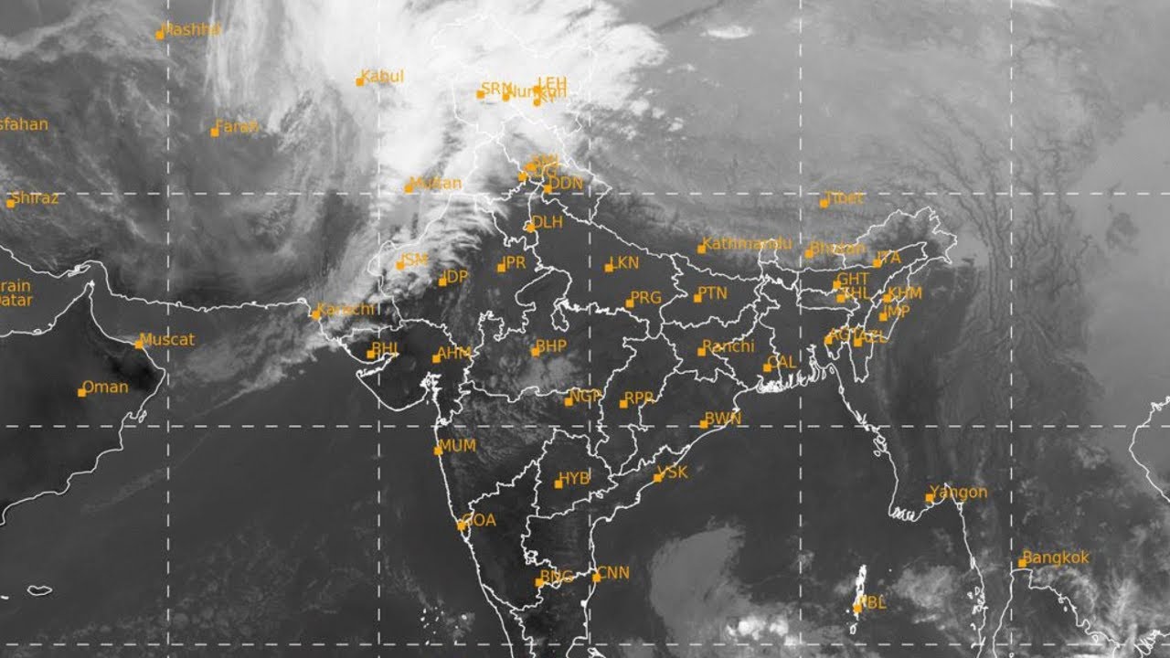 वेस्टर्न डिस्टरबेंस से हिमालय में बदल गया मौसम, उत्तर भारत के मैदानी इलाकों में ओलावृष्टि की आशंका