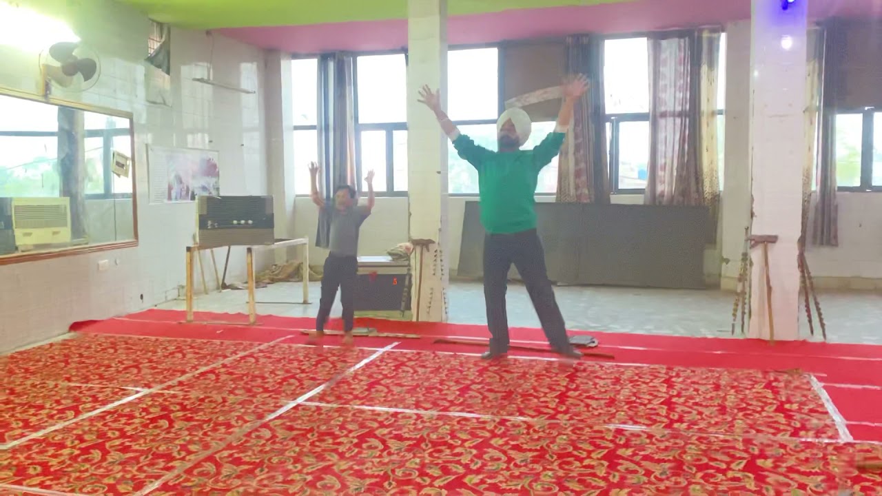 Bhnagra  trening  Angadveer singh