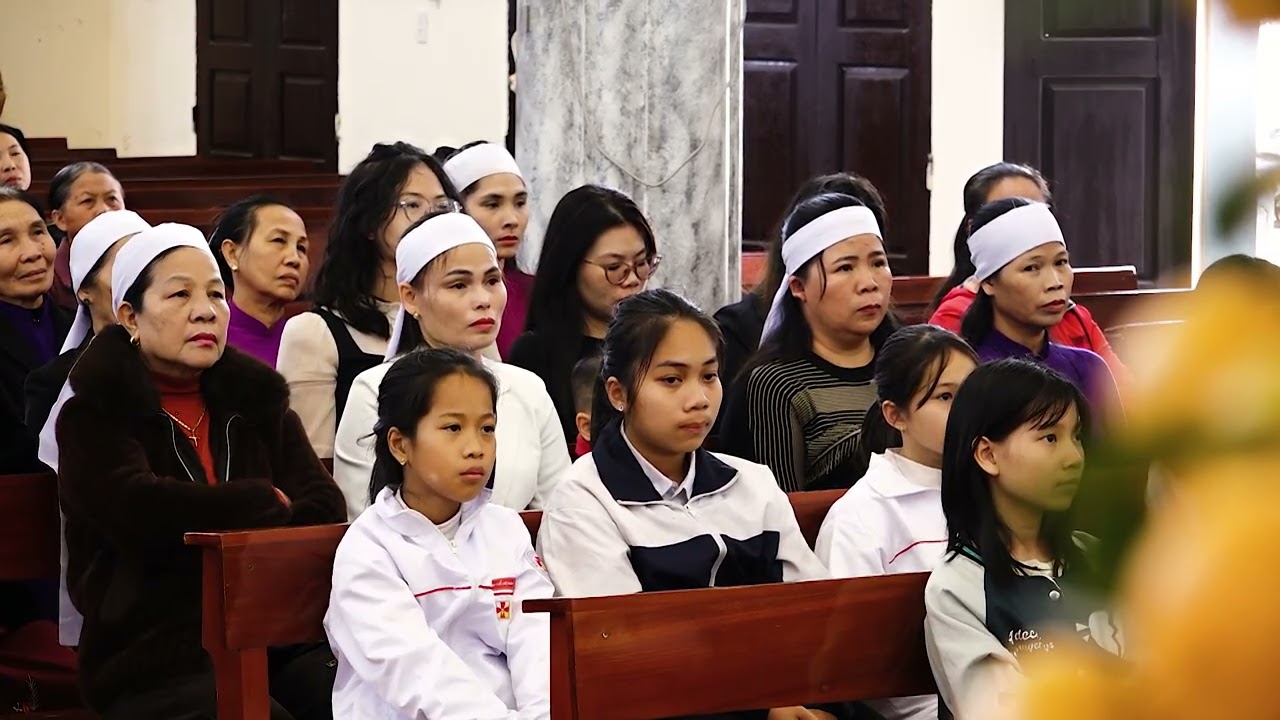 LỄ GIỖ 100 NGÀY CỤ PHÓ TRƯƠNG GIOANBAOTIXITA ĐINH VĂN BẰNG