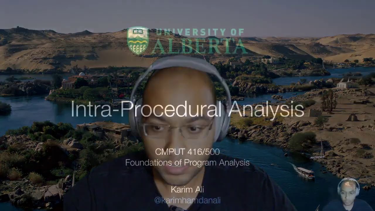 T2 - Intra-Procedural Analysis (until forward/backward analyses )