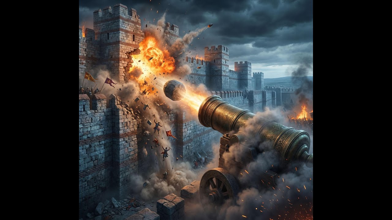Mehmed's Giant Cannons vs The Unbreakable Walls