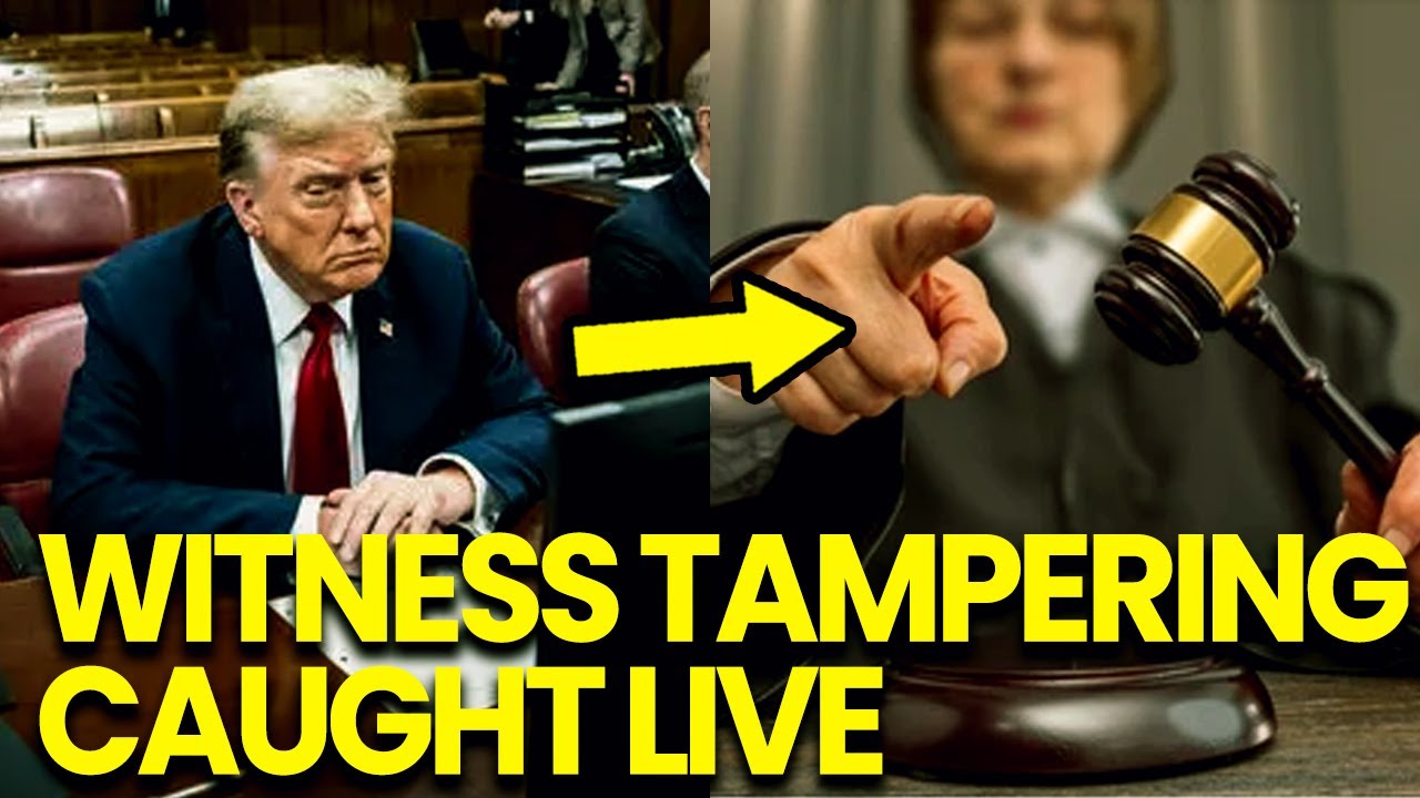 Courtroom ERUPTS as Judge ACCUSES Trump of Manipulating Witnesses