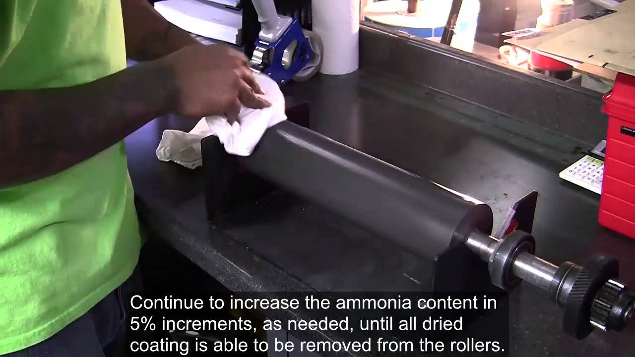Michelman DigiPrime - Cleaning Anilox Rollers