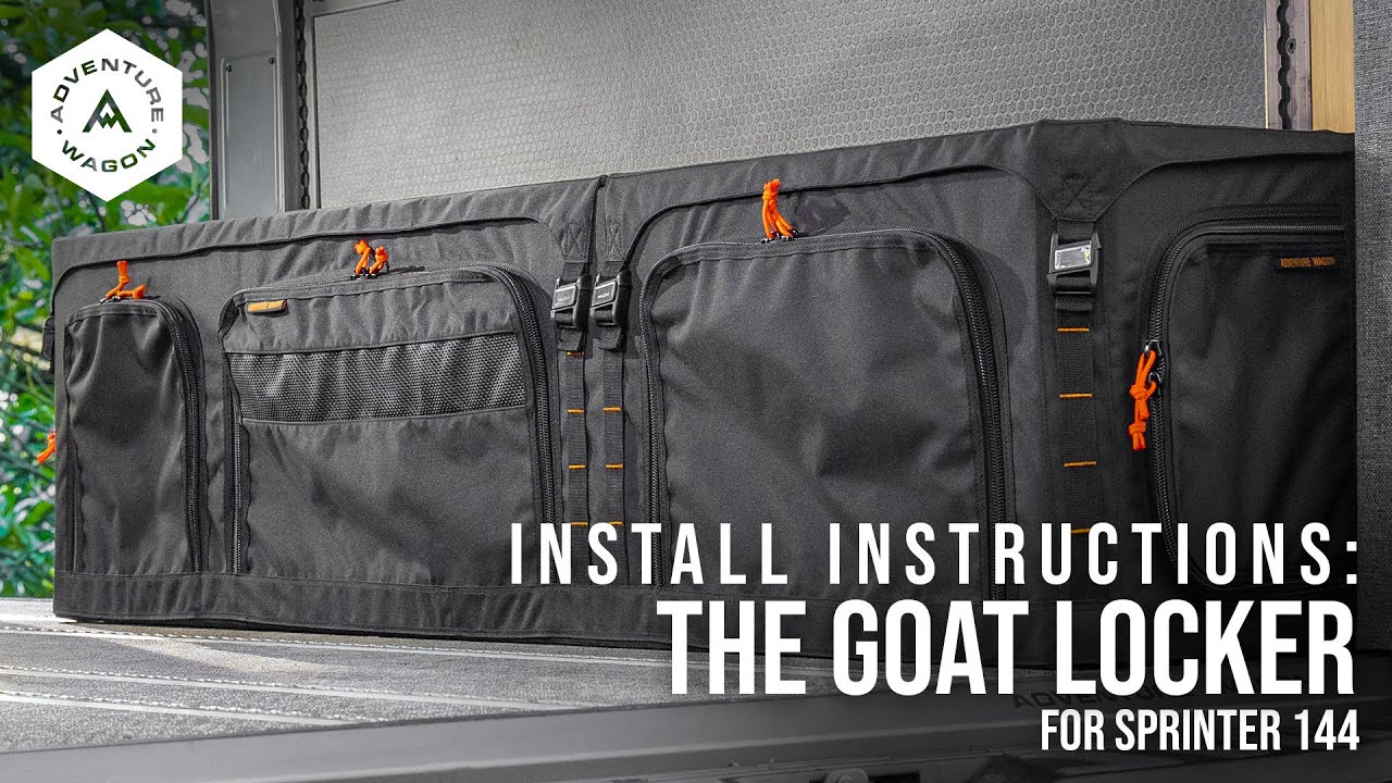 Install Instructions: The GOAT Locker for Sprinter 144