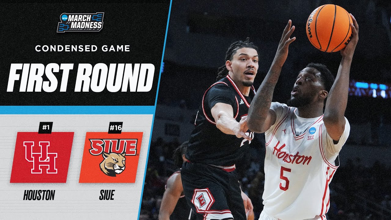 Houston vs. SIUE - First round NCAA tournament extended highlights
