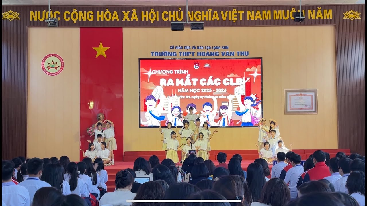 Nhảy “Những ngày trời bao la” - THPT Hoàng Văn Thụ - Lạng Sơn - Lễ ra mắt CLB 27/10/2025