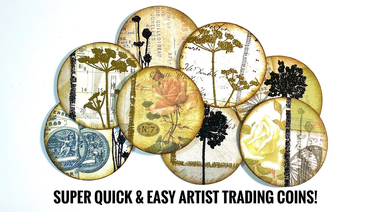 Masterboard Ideas - Quick & Easy Artist Trading Coins