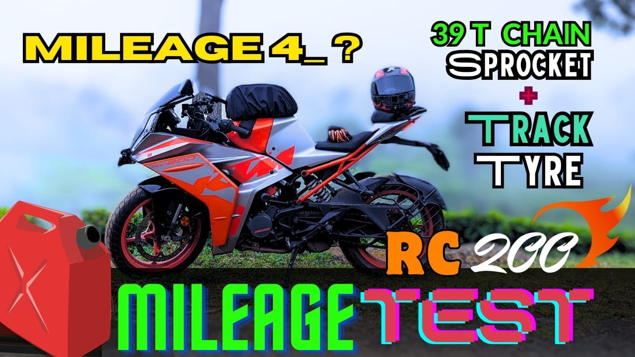 KTM Rc200 GP edition | mileage TEST | city range km4_?😲 #worldoftamizhan #ktm #ktmrc200 #mileagetest
