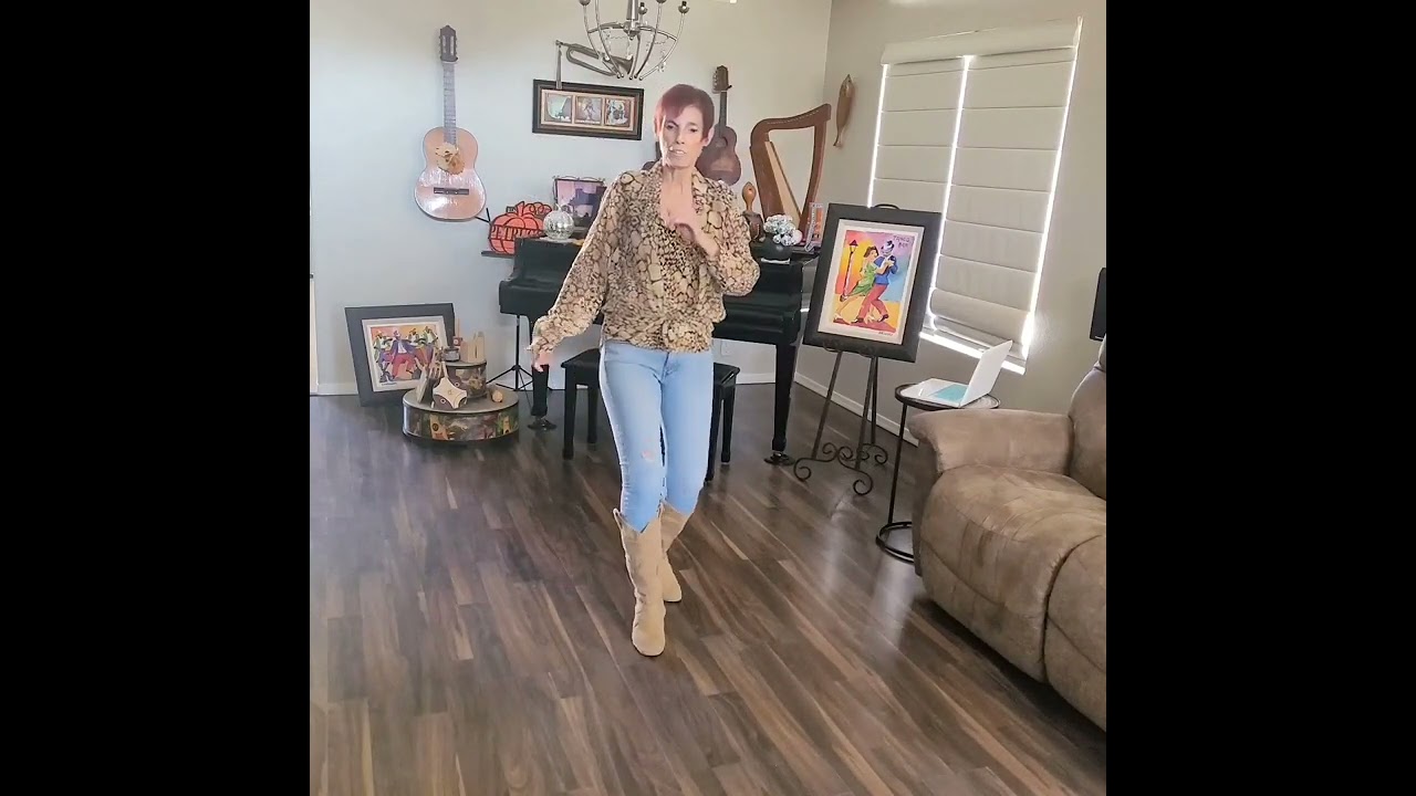 Highs & Lows line dance tutorial demo #linedancearizona #linedanceaz