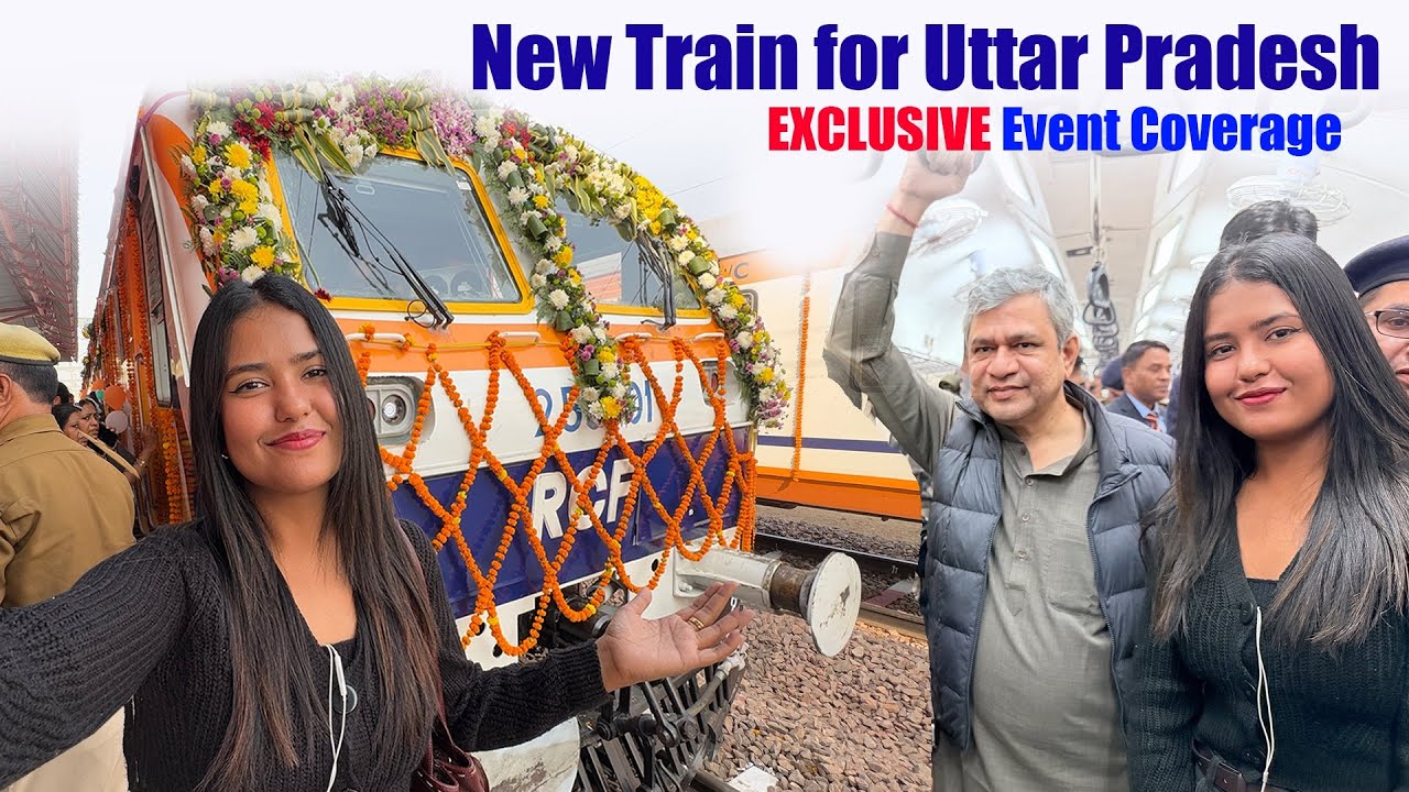 EXCLUSIVE Journey with Rail Minister Ashwini Vaishnaw Sir | New Train for Uttar Pradesh Delhi Route