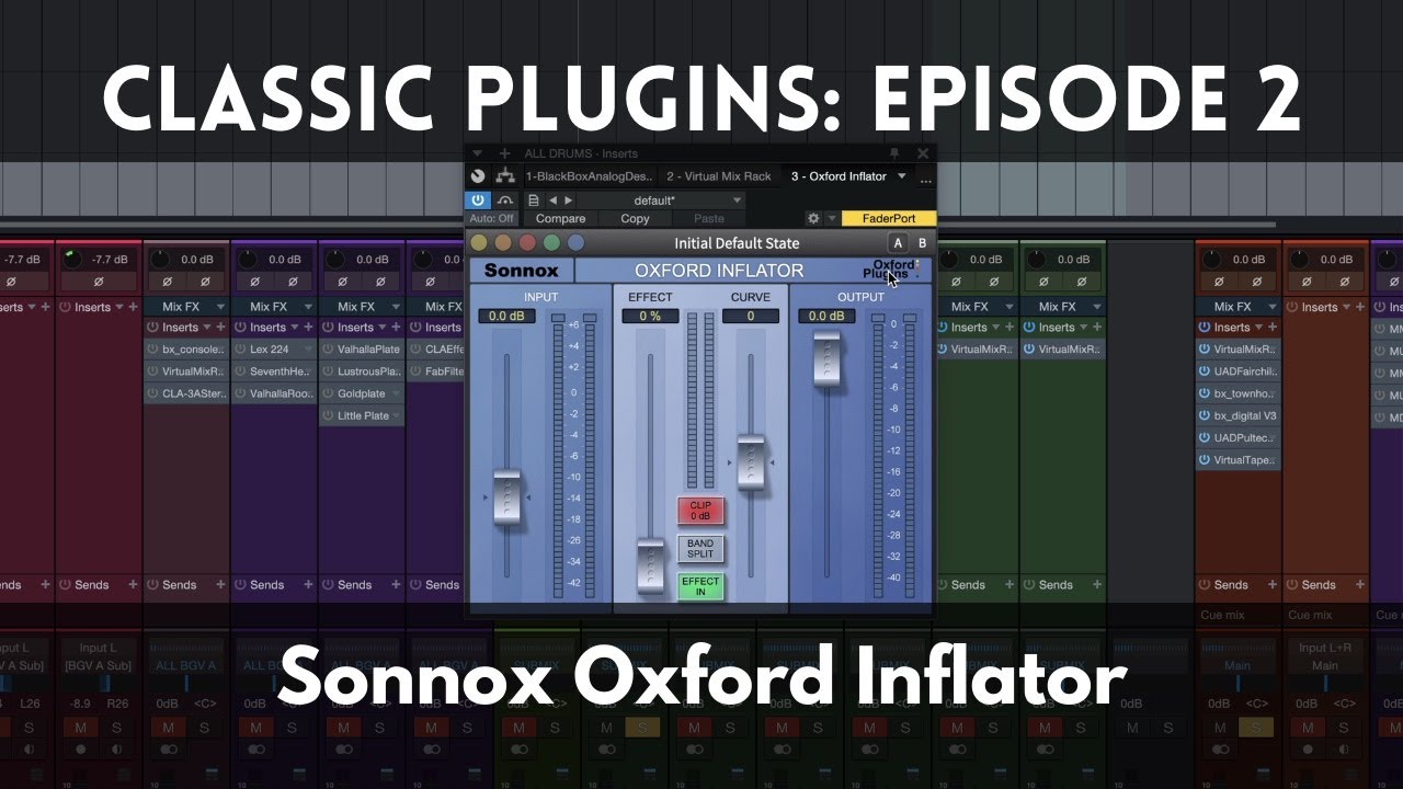 Классические плагины: Эпизод 2 | Sonnox Oxford Inflator