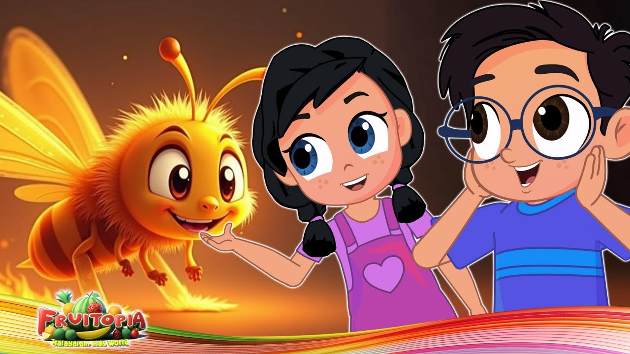 മിന്നാമിന്നി പാട്ട്  | Malayalam Nursery Rhymes & Moral Stories | Fruitopia Malayalam Kids TV