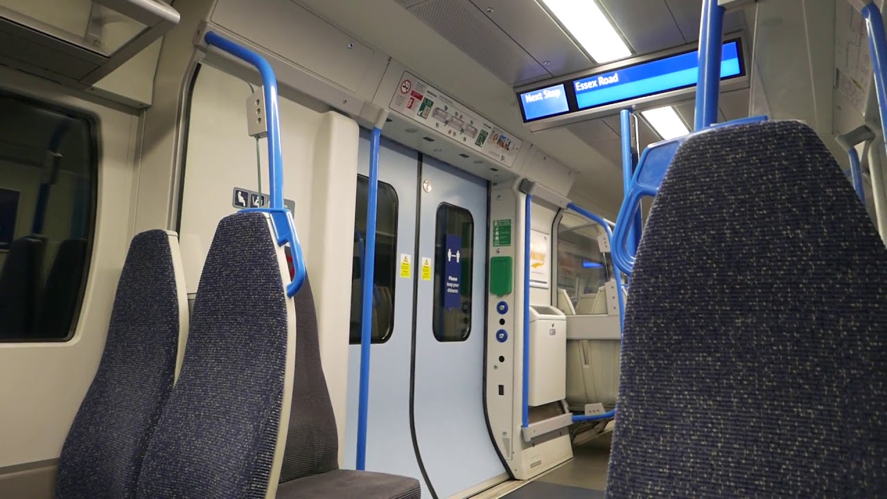 Great Northern Class 717 Train Ride: Old Street to Highbury & Islington 14 August 2020