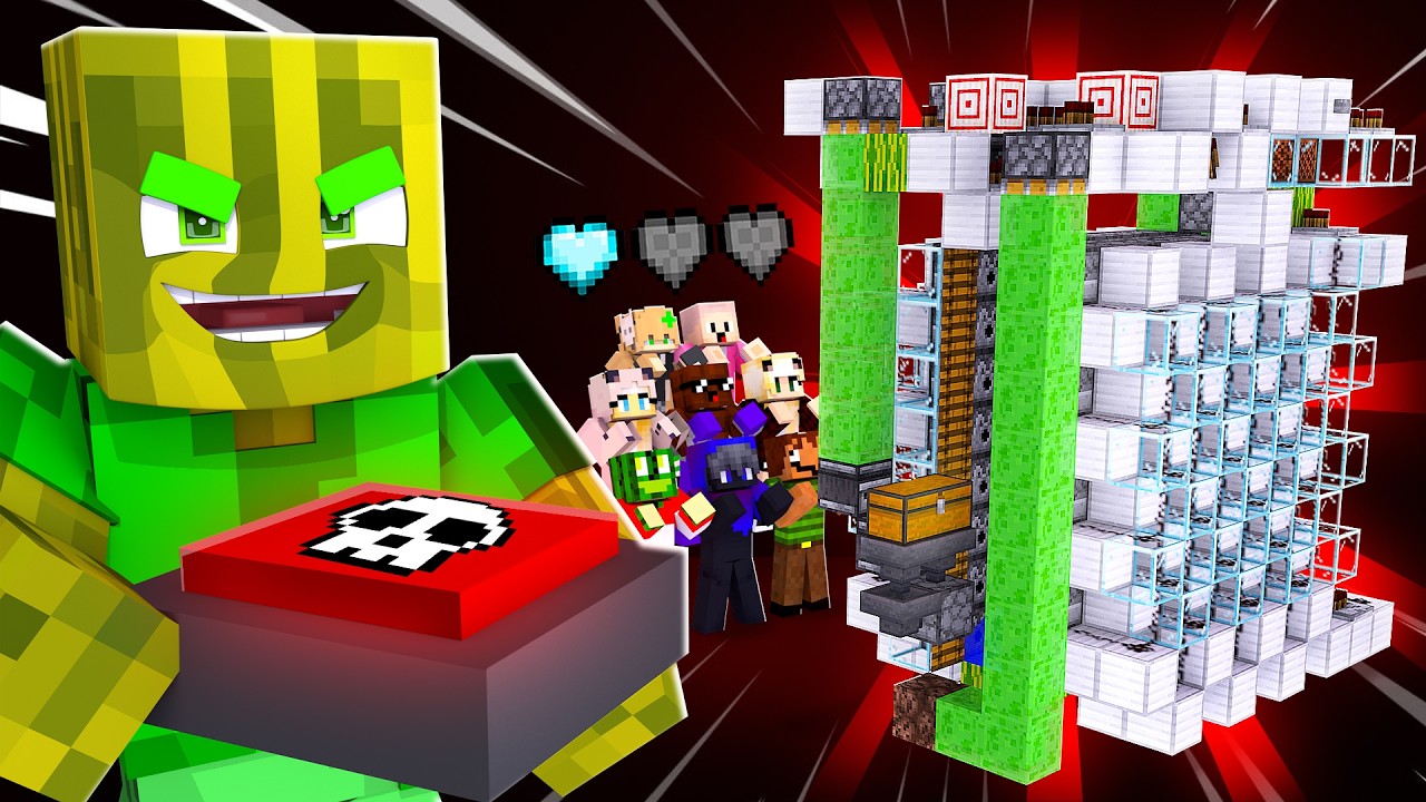 MEINE VERBOTENE 1.000.000IQ FALLE… FÜR HELDEN 2... (Minecraft Trap Challenge)
