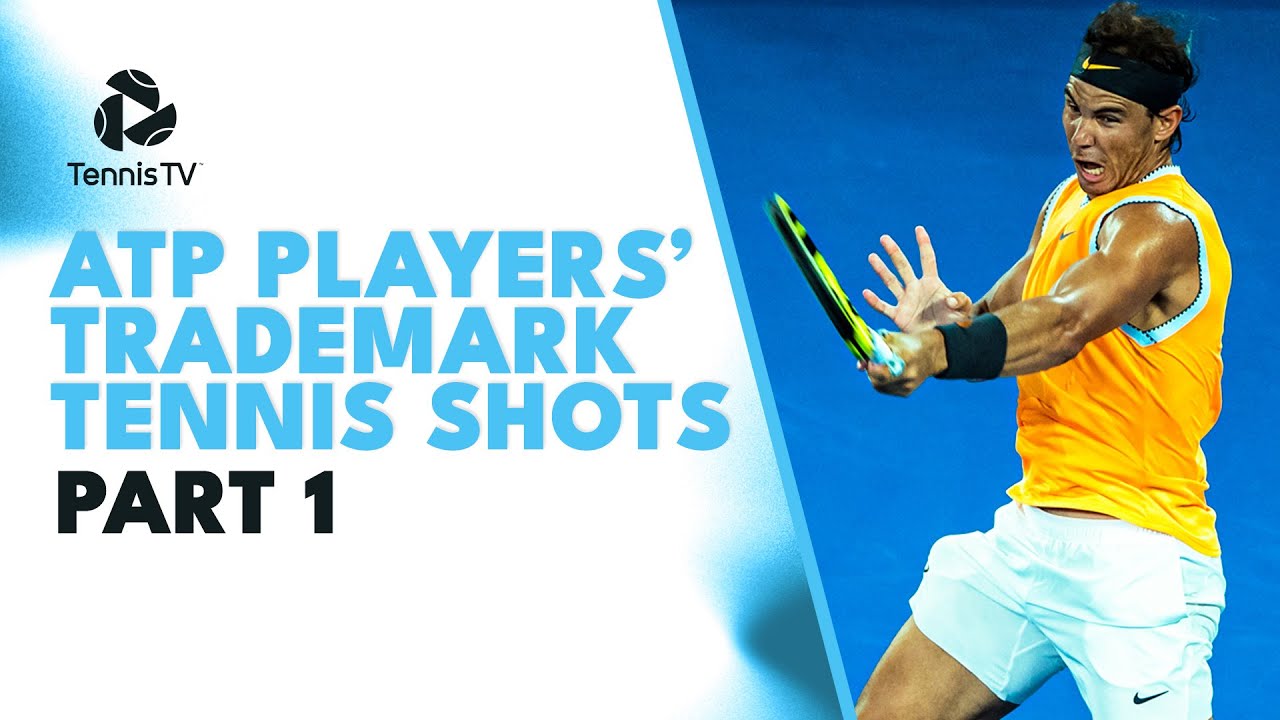 ATP Players' Trademark Tennis Shots | Part 1