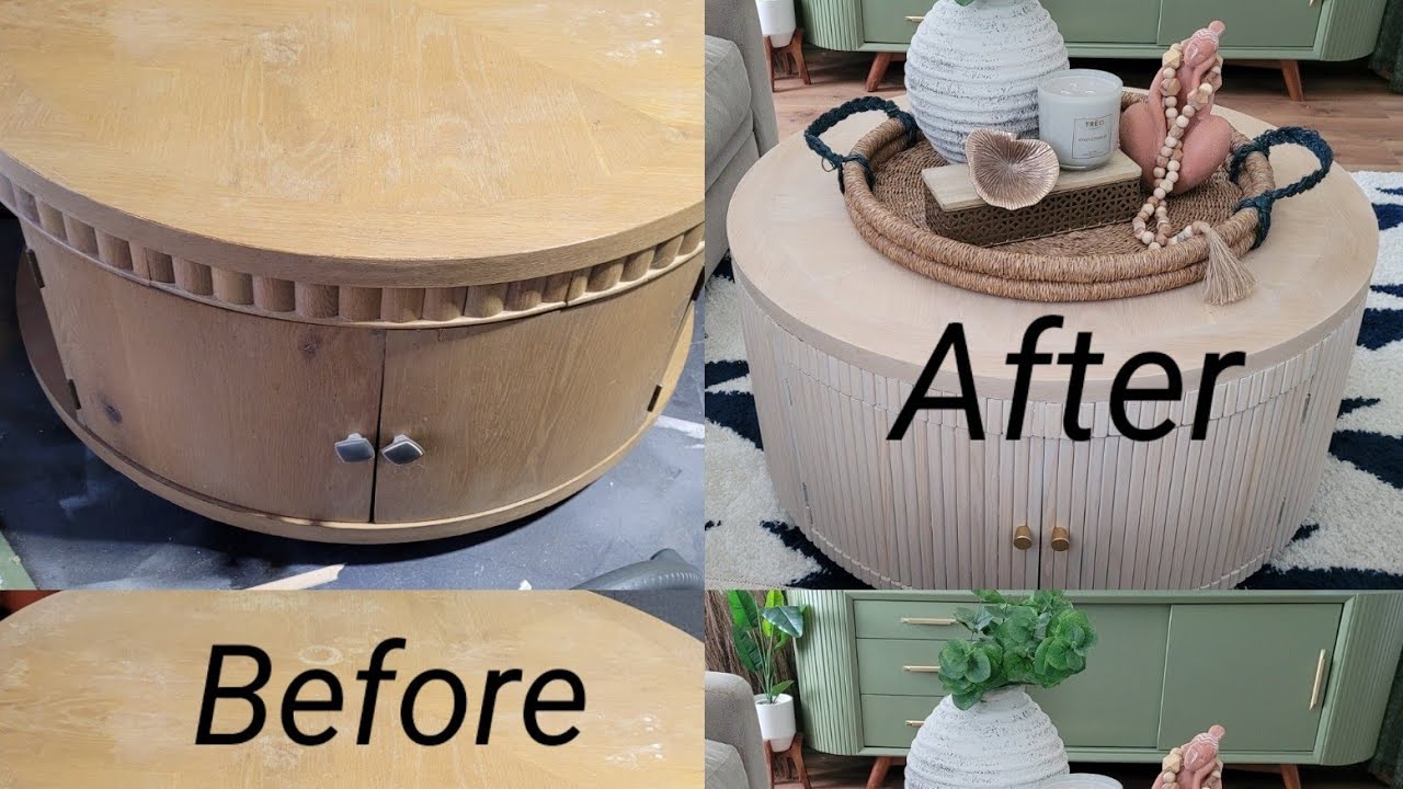 Upcycled coffee table
