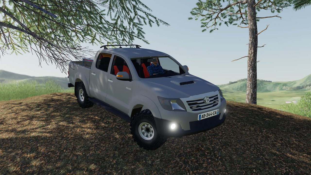Toyota Hilux - Farming Simulator 2019 - Let's go a little offroad [FS 19 LS 19 Car Mod]