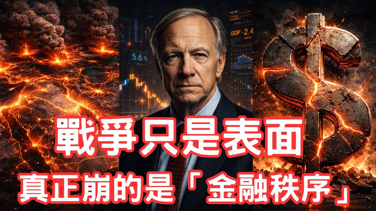 中東衝突只是表面？Ray Dalio警告：真正正在改變的是全球金融秩序與資本流向 #raydalio  #worldorder