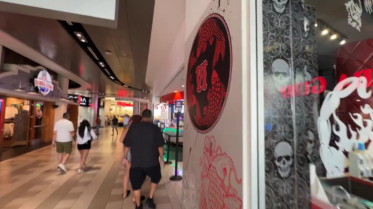 Walking the Las Vegas Strip, The BLVD  Adidas store ￼ June 1, 2025