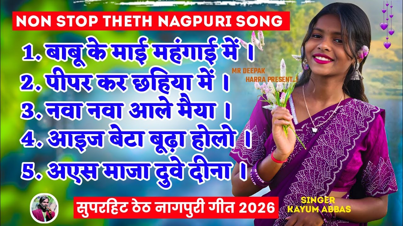 Non Stop Theth Nagpuri Song | Singer- Kayum Abbas | Latest Non Stop Theth Nagpuri Song #thethnagpuri