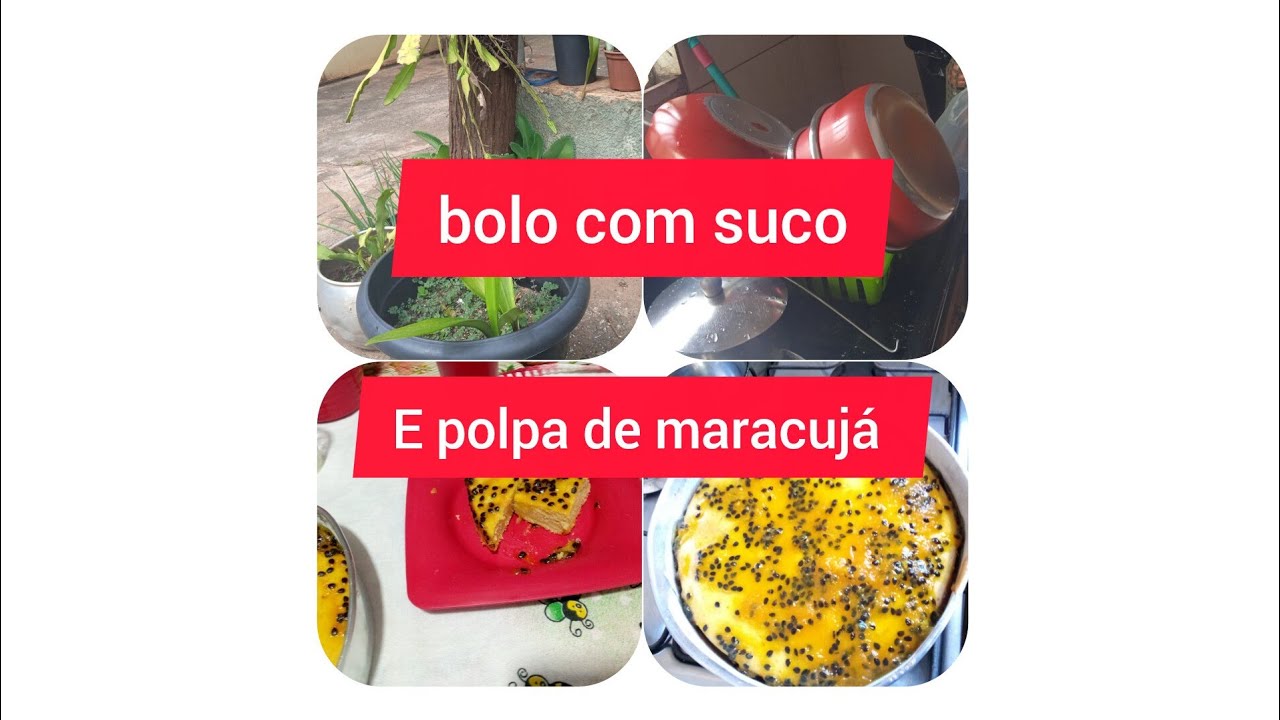 Vou fazer 🍰 de maracujá fica fofinho+uma pequena limpesa