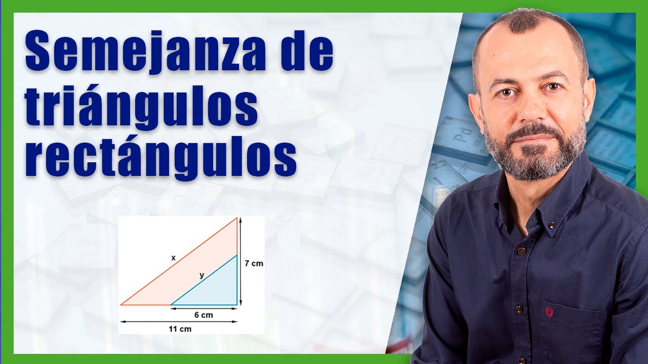 Semejanza de triángulos rectángulos