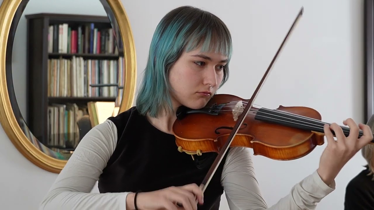 Camila De Orduna - violin. Concerto No 5 in A major  1st movement. Mozart