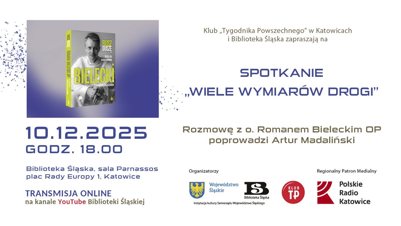 Klub „Tygodnika Powszechnego” – spotkanie z o. Romanem Bieleckim