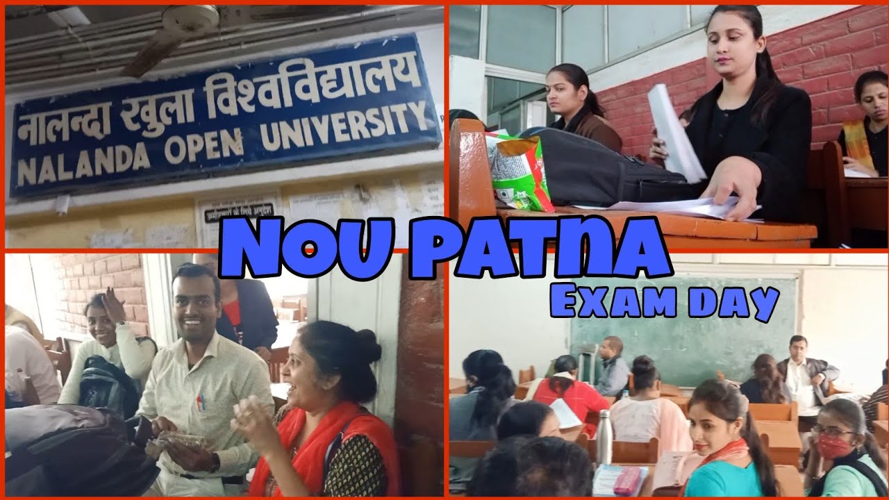 Nalanda Open University 🏫/ Exam day vlog ✍️/ A day in my university📃  / Practical counciling class 🥽