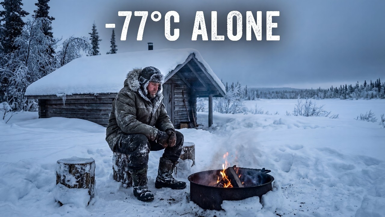 Alone at -77°C: 73-Year-Old’s Brave Battle with Wolves