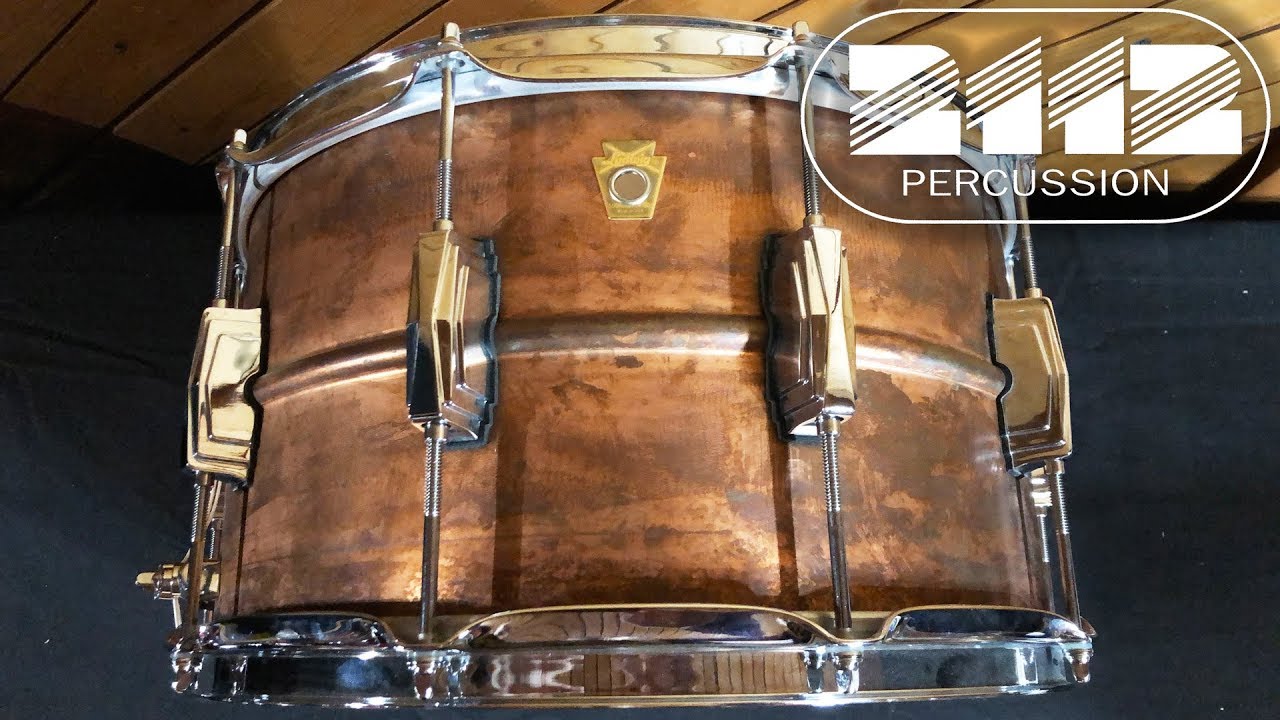 Ludwig 8x14 Raw Copperphonic LC608R