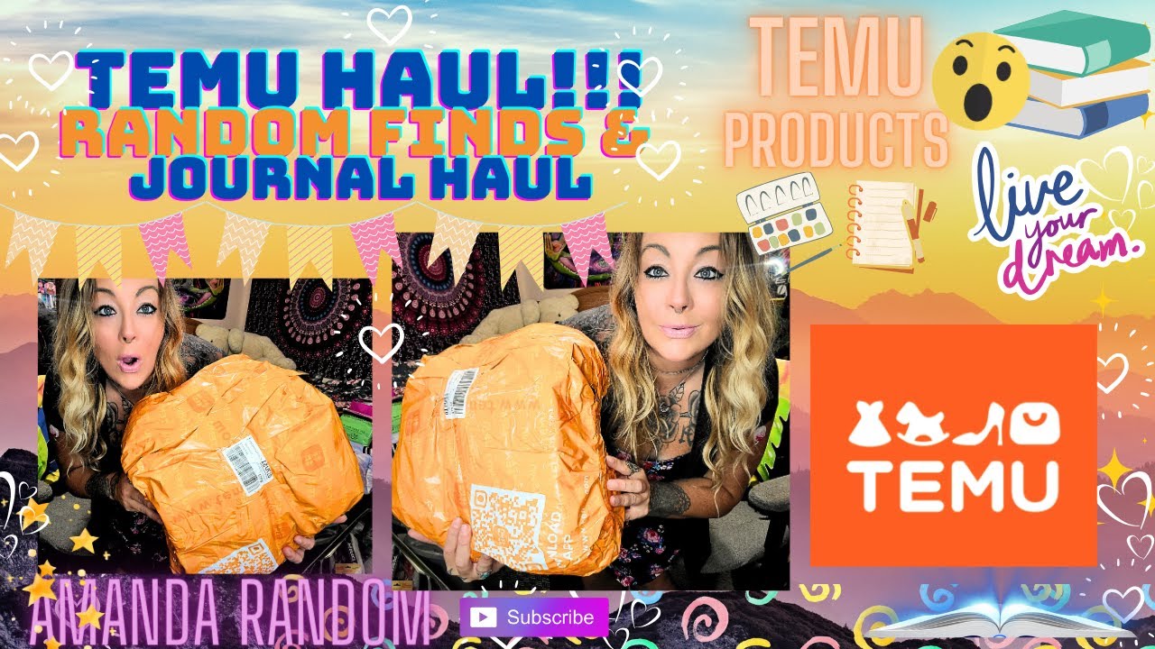 TEMU HAUL - RANDOM ITEMS & JOURNAL ACCESSORIES / #2024 #TEMU