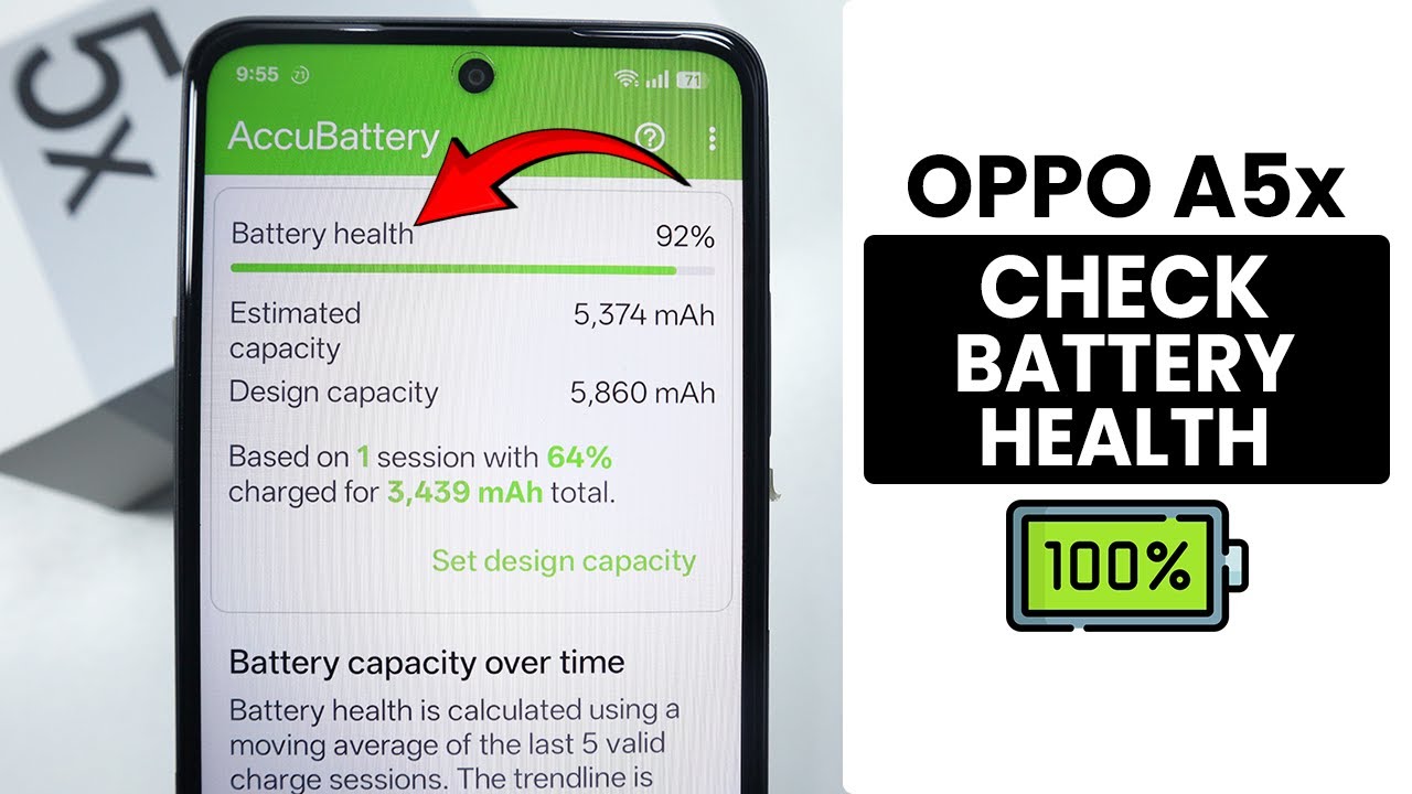 Как проверить состояние аккумулятора на Oppo A5x — Информация о состоянии аккумулятора