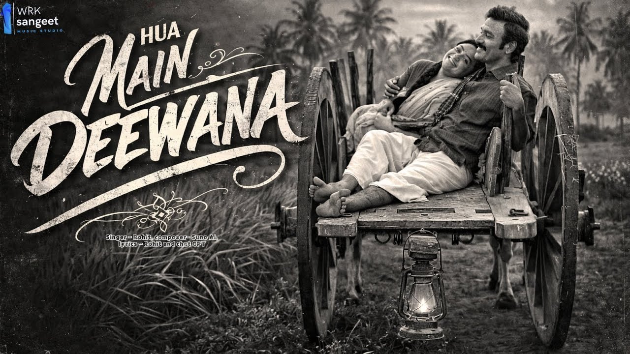 Hua Main Deewana | Old Hindi Romantic Song | Heart Touching 60s-70s Vibe Love Song