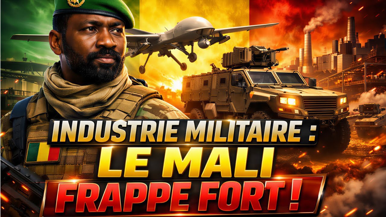 Assimi Goïta annonce une INDUSTRIE MILITAIRE nationale