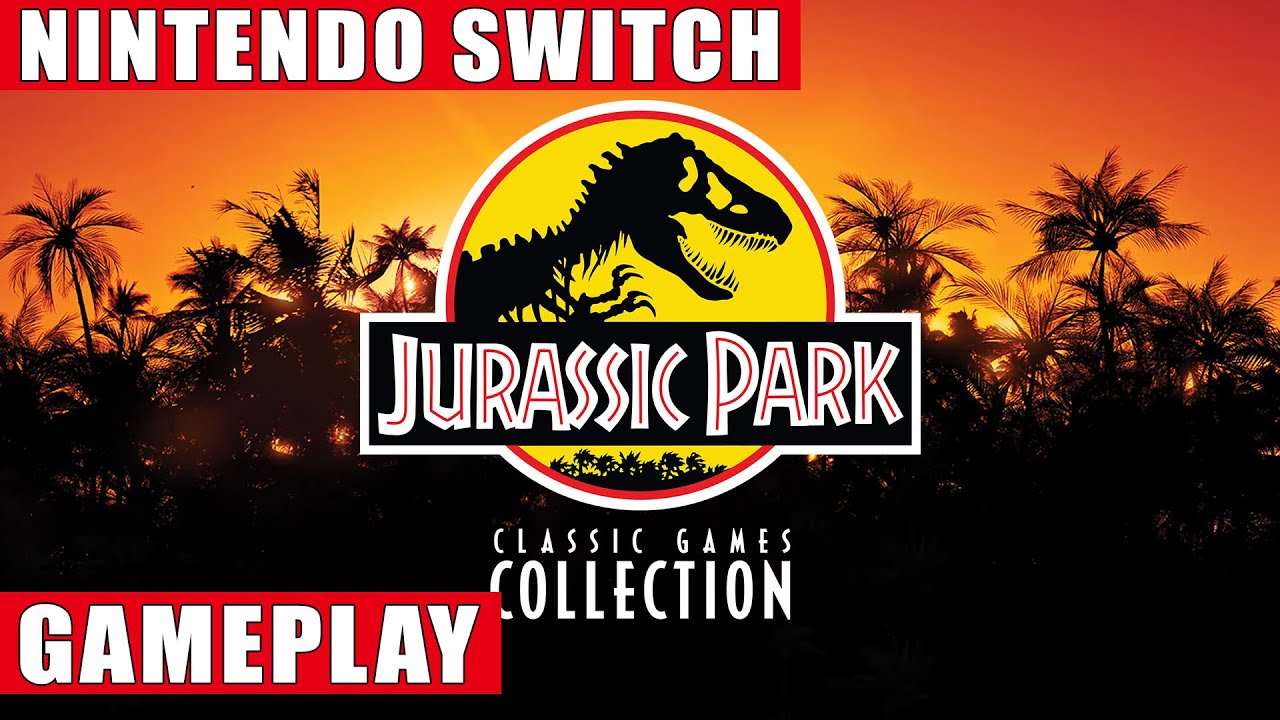 Jurassic Park Classic Games Collection Nintendo Switch Gameplay
