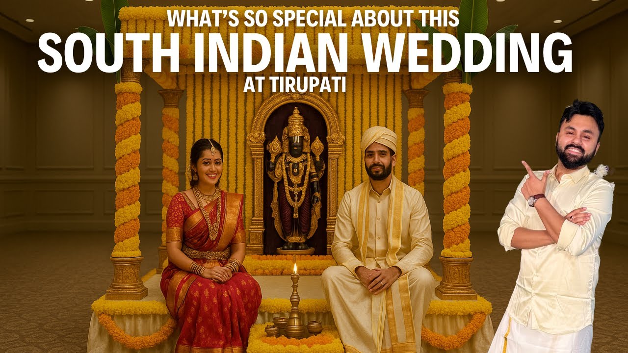 Why South Indian Telugu Weddings Are So Special? | Tirupati Vlog