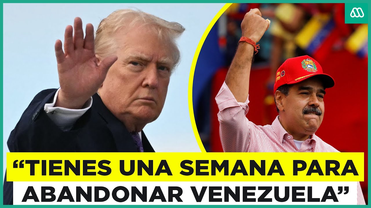 Trump da ultimátum a Maduro: 