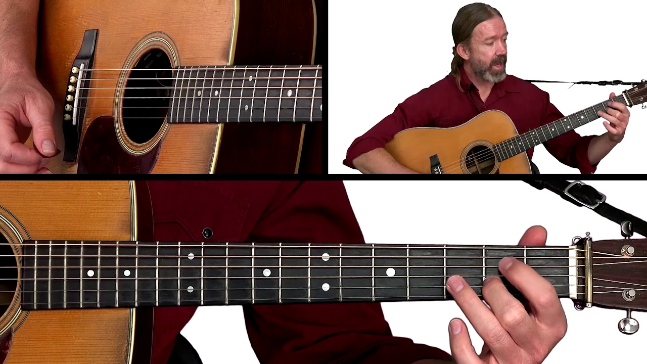🎸 Урок игры на гитаре медиатором — Большой проход в ля-ноте: Фраза 25 — Тайлер Грант