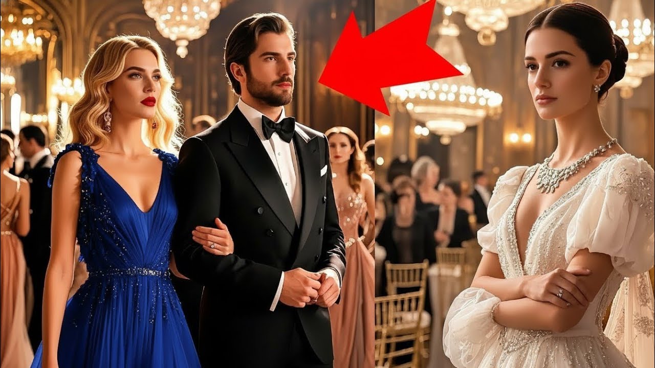 paseó a su amante por la gala, hasta que su esposa llegó como la heredera del imperio anfitrión