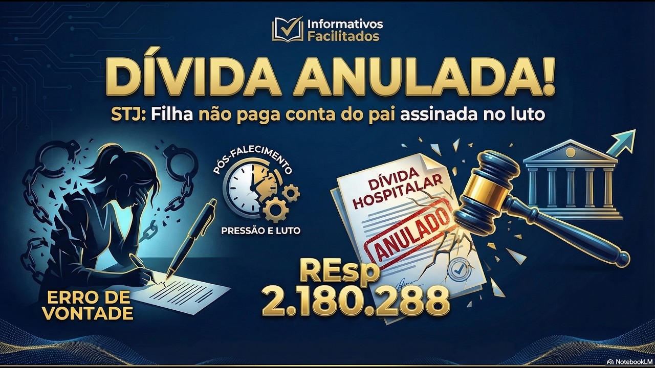 FILHA NÃO DEVE PAGAR DÍVIDA DO PAI ASSINADA NO LUTO! 🛑