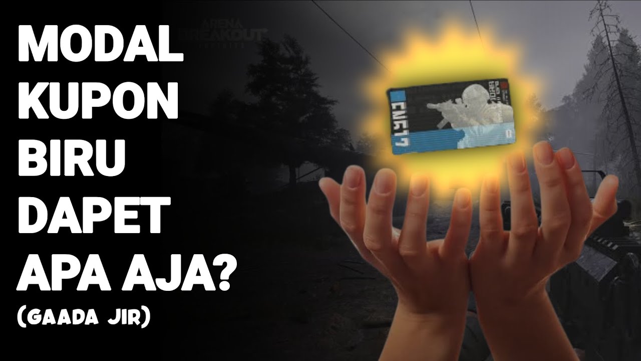 Modal Kupon Biru Dapet Apa Aja?🤔| Arena Breakout Indonesia