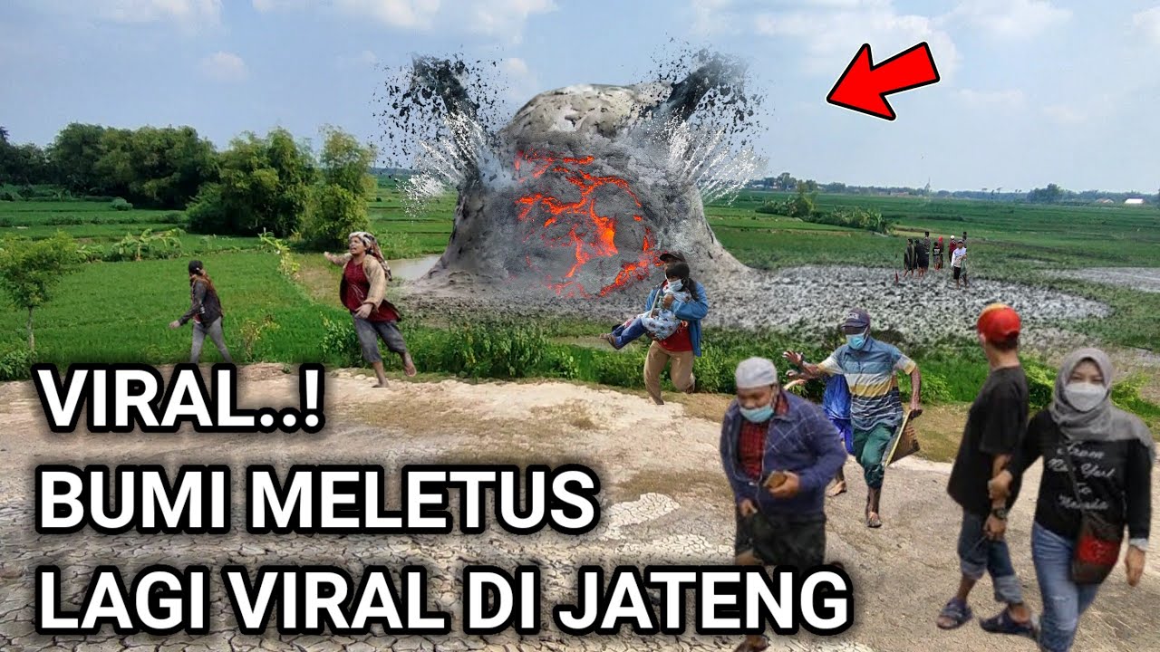 KEJADIAN ANEH VIRAL DI JAWA TENGAH BUMI MELEDAK