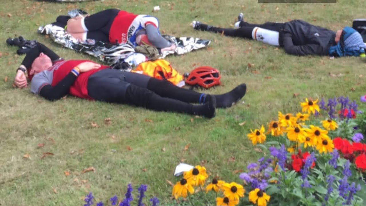 Practicing my sleep schedule for the first 604km of the 2023 Paris Brest Paris