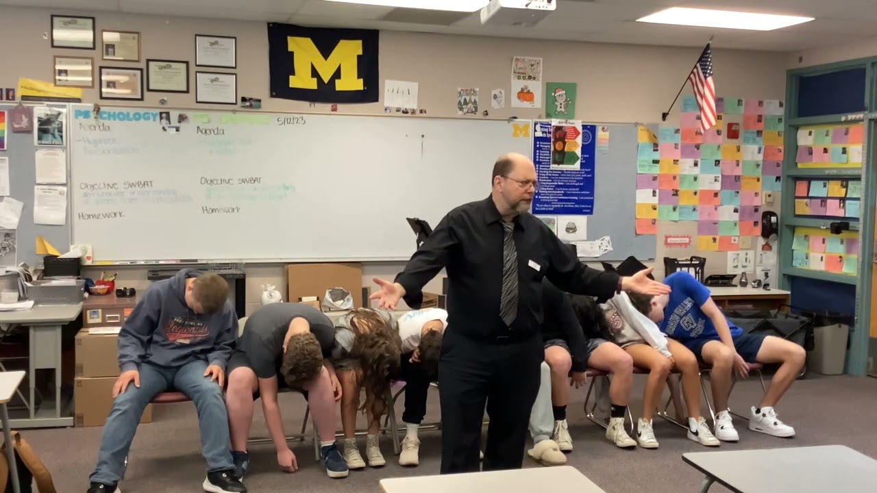 South Lyon High School (not sure which class hour)