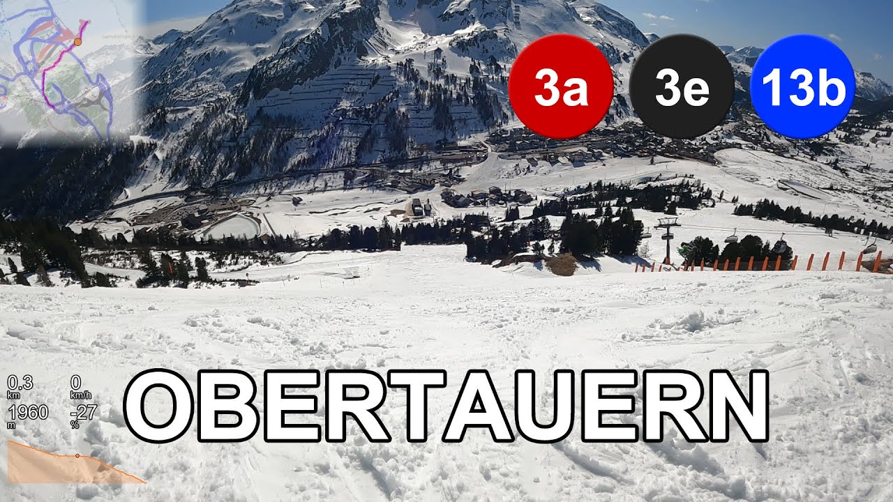 Obertauern ● 3a » 3e » 13b ● Plattenkarbahn → Achenrainbahn