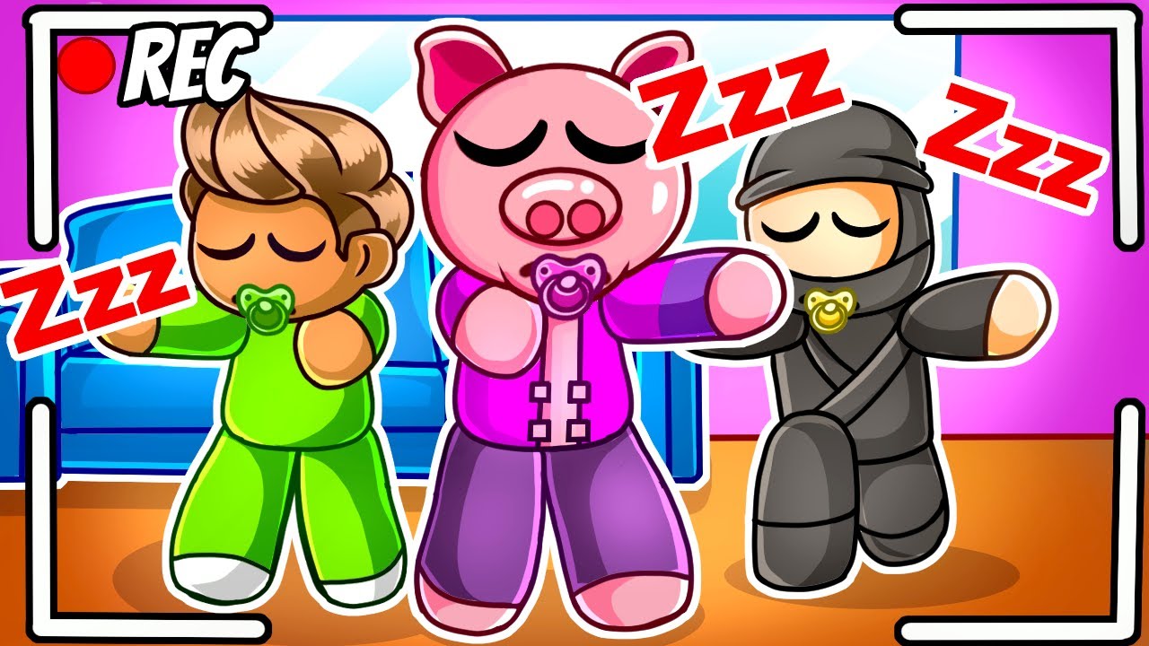 Přistihli jsme NAŠE PLYŠAKY ve 3 RÁNO v Robloxu!