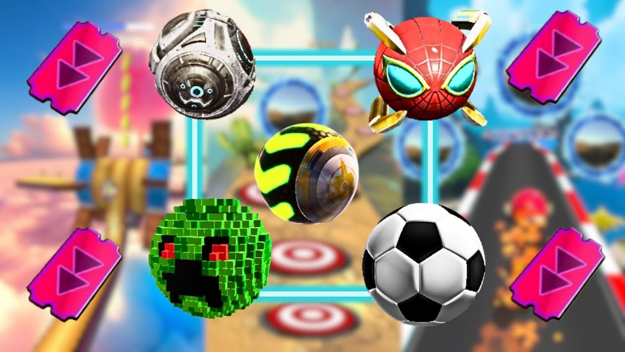 All Hard Level Passed ! - Going Balls VS Rollance VS Sky Rolling Ball 3D VS Temple Rolling Balls