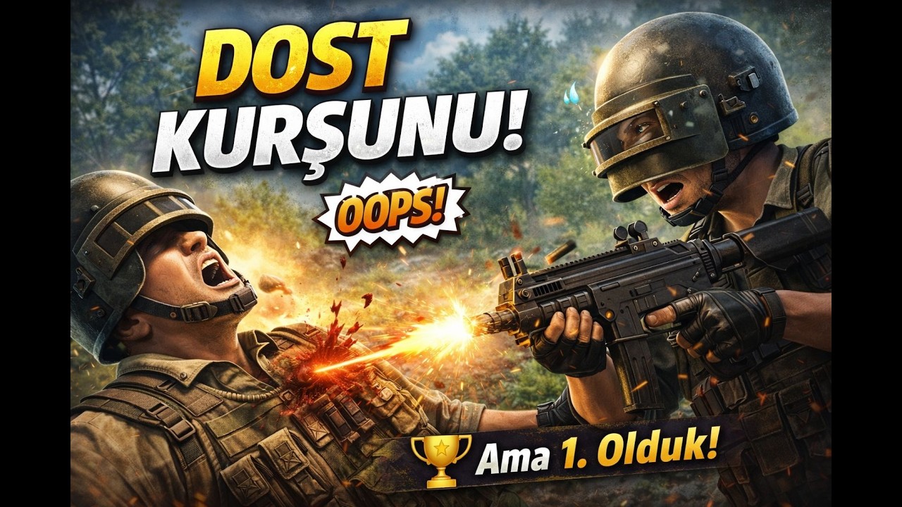 Dost Kurşunu Yedik Ama Yine de 1. Olduk! 😂